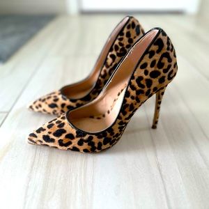 Steve Madden Leopard heels